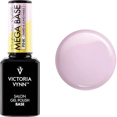 Victoria Vynn Mega Base Pink - Vernis en gel - 15 ml - Publicité Victoria Vynn Mega Base Pink - Vernis en gel - 15 ml - Publicité
