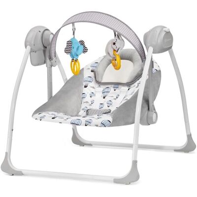 Kinderkraft Kinderkraft Flo Mint Balanço para Bebês - Ajustável, Segurança de 5 pontos, Compacto Kinderkraft Kinderkraft Flo Mint Balanço para Bebês - Ajustável, Segurança de 5 pontos, Compacto
