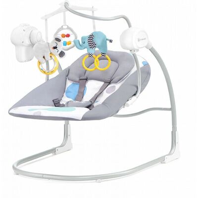 Kinderkraft MINKY Balanço para Bebês - Portátil e Ajustável Kinderkraft MINKY Balanço para Bebês - Portátil e Ajustável