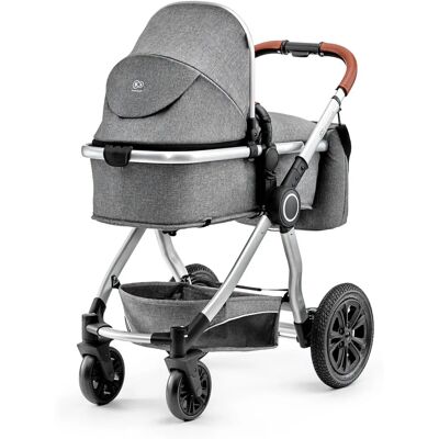 Carrinho de bebê Kinderkraft VEO - Leve, Cinzento Carrinho de bebê Kinderkraft VEO - Leve, Cinzento