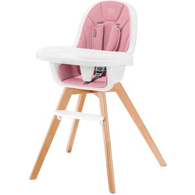 Kinderkraft TIXI Cadeira Alta para Bebês - 2 em 1 Rosa Kinderkraft TIXI Cadeira Alta para Bebês - 2 em 1 Rosa