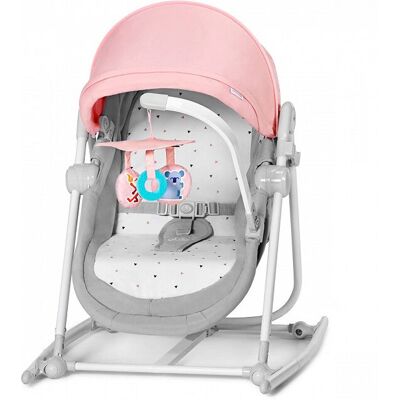 Balanço para Bebês Unimo Up 5-em-1 Cinza Rosa Kinderkraft Balanço para Bebês Unimo Up 5-em-1 Cinza Rosa Kinderkraft