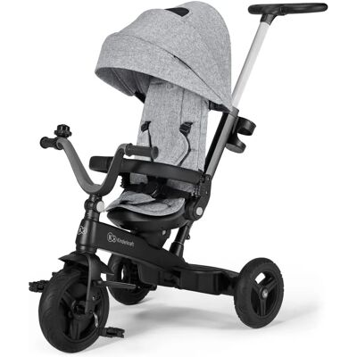 Kinderkraft Twipper - Triciclo cinza - 5-em-1 multifuncional Kinderkraft Twipper - Triciclo cinza - 5-em-1 multifuncional