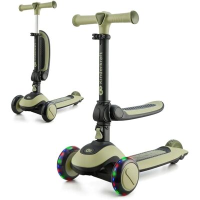 Kinderkraft Halley Grassland Green 2-in-1 Bike & Scooter Kinderkraft Halley Grassland Green 2-in-1 Bike & Scooter