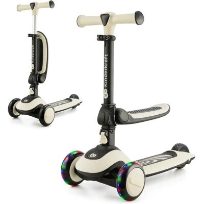 Kinderkraft Halley 2-in-1 Kinder Scooter & Dreirad Weiß Kinderkraft Halley 2-in-1 Kinder Scooter & Dreirad Weiß
