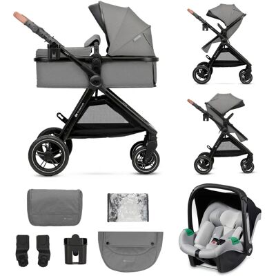 KINDERKRAFT Esme 3IN1 - Baby Kinderwagen, grau KINDERKRAFT Esme 3IN1 - Baby Kinderwagen, grau