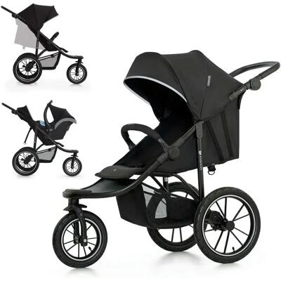 Kinderkraft Helsi 2 - All-terrain Stroller - Safety & Comfort Kinderkraft Helsi 2 - All-terrain Stroller - Safety & Comfort