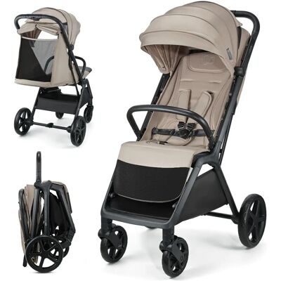 Loom Kinderkraft Lekki i Zwrotny Wózek - Automatyczne Składanie, 22kg Loom Kinderkraft Lekki i Zwrotny Wózek - Automatyczne Składanie, 22kg