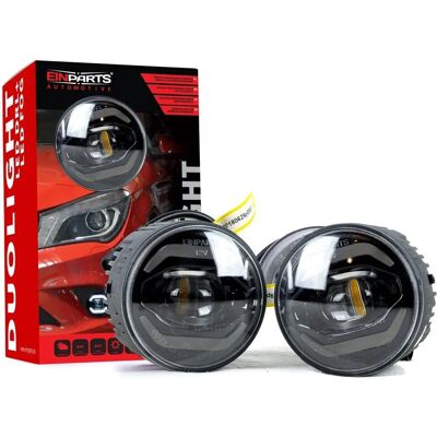EINPARTS DUOLIGHT DL41 Farol de neblina Nissan & Infiniti - Frontal transparente com kit de cabos EINPARTS DUOLIGHT DL41 Farol de neblina Nissan & Infiniti - Frontal transparente com kit de cabos