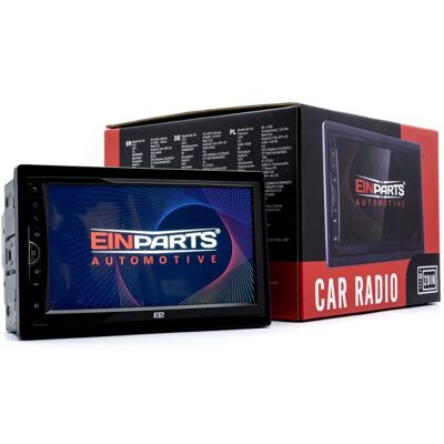 EINPARTS EPCR12 Radio samochodowe - 7-calowy ekran dotykowy HD, GPS, Bluetooth, USB, 2GB RAM EINPARTS EPCR12 Radio samochodowe - 7-calowy ekran dotykowy HD, GPS, Bluetooth, USB, 2GB RAM
