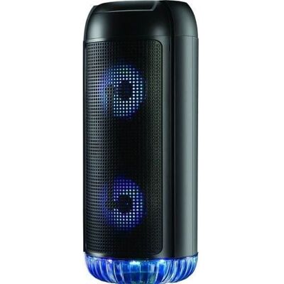 Haut-parleur Bluetooth Rebeltec Partybox 400 - Portable, Noir, 20W, RGB - Publicité Haut-parleur Bluetooth Rebeltec Partybox 400 - Portable, Noir, 20W, RGB - Publicité