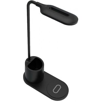 Rebeltec LED-Lampe mit kabellosem Qi-Ladegerät - Weiß Rebeltec LED-Lampe mit kabellosem Qi-Ladegerät - Weiß