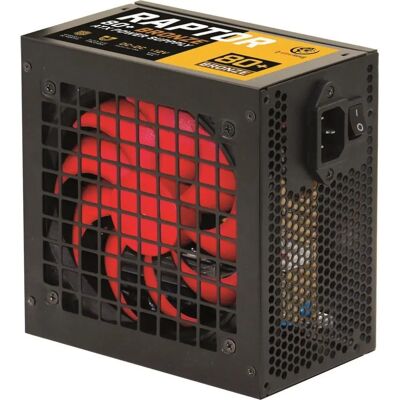 Rebeltec Raptor 500W Alimentation - 80+ Bronze, Rail unique, DC-DC - Publicité Rebeltec Raptor 500W Alimentation - 80+ Bronze, Rail unique, DC-DC - Publicité
