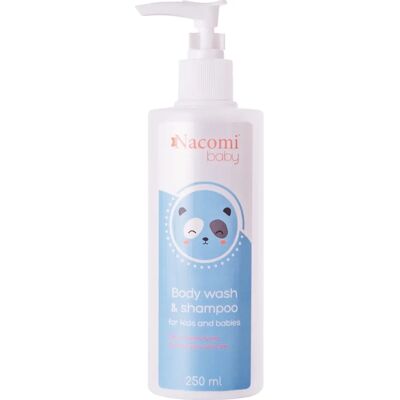 Nacomi Baby Gel de Baño y Champú - Limpieza suave para niños Nacomi Baby Gel de Baño y Champú - Limpieza suave para niños