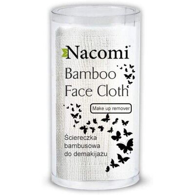 Chiffon Nettoyant Visage NACOMI - Démaquillant en Bambou Biodégradable - Publicité Chiffon Nettoyant Visage NACOMI - Démaquillant en Bambou Biodégradable - Publicité
