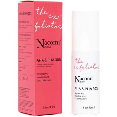 Nacomi N. Level AHA PHA Serum z kwasami 30ml Nacomi N. Level AHA PHA Serum z kwasami 30ml