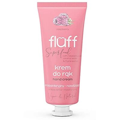 Crema de Manos de Frambuesa Fluff - Natural y Hidratante Crema de Manos de Frambuesa Fluff - Natural y Hidratante