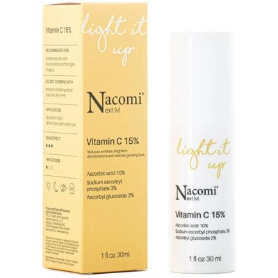 Nacomi Next Level Vitamin C Serum - Anti-Aging, Aufhellend, 30ml Nacomi Next Level Vitamin C Serum - Anti-Aging, Aufhellend, 30ml