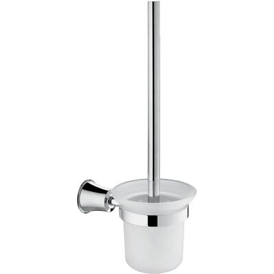 Cepillo de baño Omnires Art Line - Cepillo WC, Latón y Vidrio Esmerilado Cepillo de baño Omnires Art Line - Cepillo WC, Latón y Vidrio Esmerilado