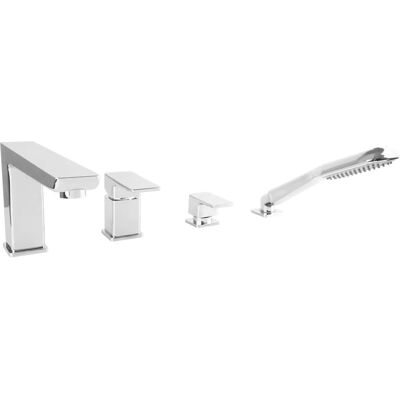 Omnires Parma PM7432 CR Chrome - Robinet de Baignoire 4 trous - Publicité Omnires Parma PM7432 CR Chrome - Robinet de Baignoire 4 trous - Publicité