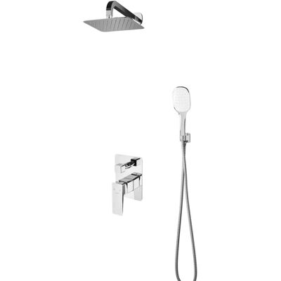 Sistema doccia Omnires Parma - Moderno, Risparmio acqua, 3 funzioni Sistema doccia Omnires Parma - Moderno, Risparmio acqua, 3 funzioni