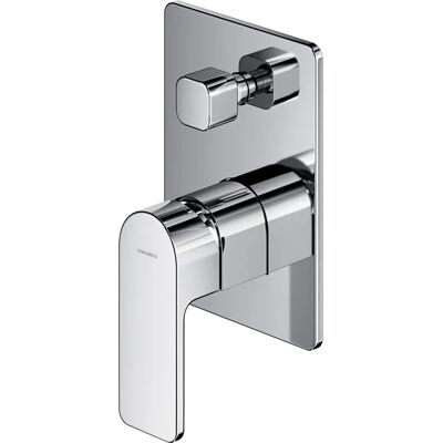 Omnires Baretti Shower & Tub Mixer - Chrome - Ceramic Cartridge Omnires Baretti Shower & Tub Mixer - Chrome - Ceramic Cartridge
