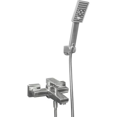 Omnires Parma PM7431 - Montaje en pared, Cuadrado, Juego de ducha - Grifo de bañera Omnires Parma PM7431 - Montaje en pared, Cuadrado, Juego de ducha - Grifo de bañera
