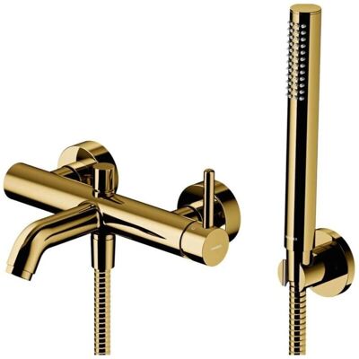 Omnires Y1231GL - Gold Badewannenarmatur mit Duschset Omnires Y1231GL - Gold Badewannenarmatur mit Duschset