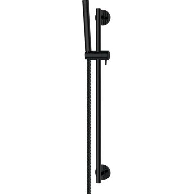 Zestaw prysznicowy Omnires Microphone regulowany - Czarny Zestaw prysznicowy Omnires Microphone regulowany - Czarny