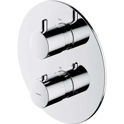 Omnires Y thermostatische Bad- und Duscharmatur - Chrom Omnires Y thermostatische Bad- und Duscharmatur - Chrom