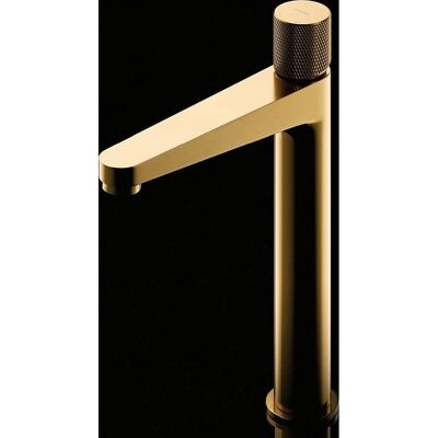 Grifo de lavabo alto Omnires Y - Oro cepillado - Modelo Y1212GLB Grifo de lavabo alto Omnires Y - Oro cepillado - Modelo Y1212GLB