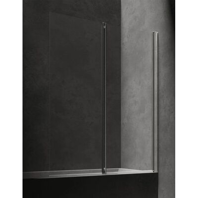Perete de duș Omnires Kingston - 120x150cm - Sticlă de siguranță temperată Perete de duș Omnires Kingston - 120x150cm - Sticlă de siguranță temperată