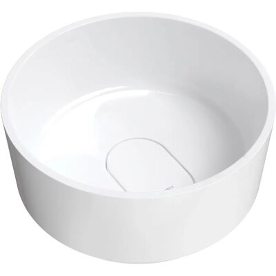 Lavoar de masă rotund, alb, 42 cm Omnires Cadence Lavoar de masă rotund, alb, 42 cm Omnires Cadence