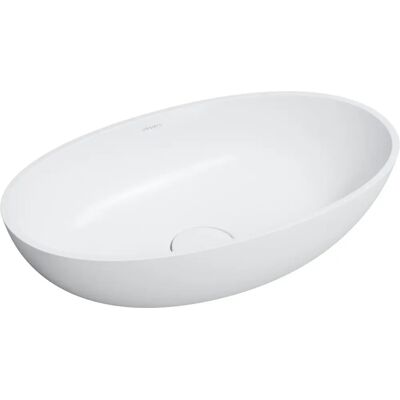 Lavoar de perete Omnires Shell M+ - Durabil, Alb Mat Lavoar de perete Omnires Shell M+ - Durabil, Alb Mat