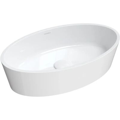 Omnires Bari M+ Lavabo de Mural - Duradero, Moderno, 50cm Omnires Bari M+ Lavabo de Mural - Duradero, Moderno, 50cm