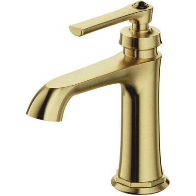 Mixer de lavoar din alamă Armance - Cap ceramica, Eco Water, Scurgere gratuită Mixer de lavoar din alamă Armance - Cap ceramica, Eco Water, Scurgere gratuită