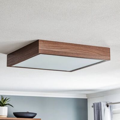 Lampada a soffitto Tromsö Euluna - 50x50 cm, noce Lampada a soffitto Tromsö Euluna - 50x50 cm, noce