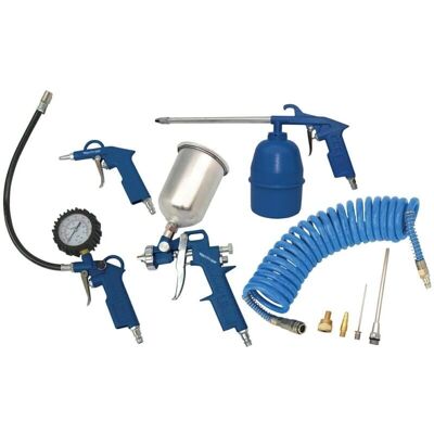 Adler Lackierpistolen-Set - 3 Düsen, 600ml Tank, Flexibler Schlauch Adler Lackierpistolen-Set - 3 Düsen, 600ml Tank, Flexibler Schlauch
