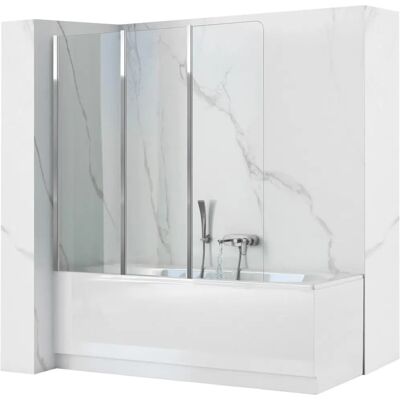 Rea Agat-3 120 Folding Bathtub Screen - Bathtub Screen Rea Agat-3 120 Folding Bathtub Screen - Bathtub Screen