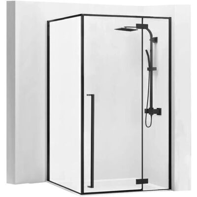 Cabina doccia Fargo 80x100 nero opaco Cabina doccia Fargo 80x100 nero opaco