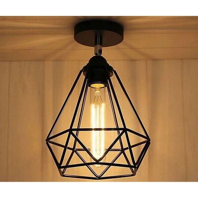 Toolight Reno Musta Riippuvalaisin - E27, 60W - 280mm Toolight Reno Musta Riippuvalaisin - E27, 60W - 280mm