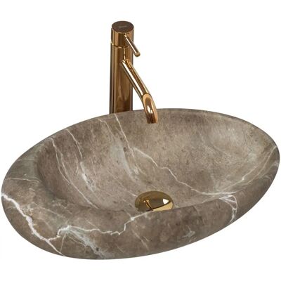 Rea Roxy B Stone Nature Washbasin - Natural Stone Imitation Rea Roxy B Stone Nature Washbasin - Natural Stone Imitation