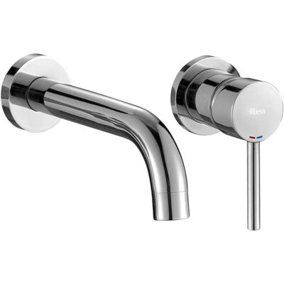 Rea Lungo Chrome Wall Mounted Faucet - Wall Mounted Faucet Rea Lungo Chrome Wall Mounted Faucet - Wall Mounted Faucet