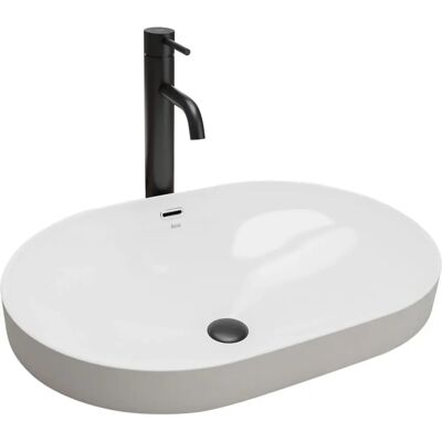 RE A - Modern White Ceramic Washbasin - Washbasin RE A - Modern White Ceramic Washbasin - Washbasin