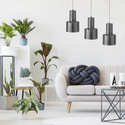 Toolight Silver Chrome Pendant Lamp - Pendant Light Toolight Silver Chrome Pendant Lamp - Pendant Light