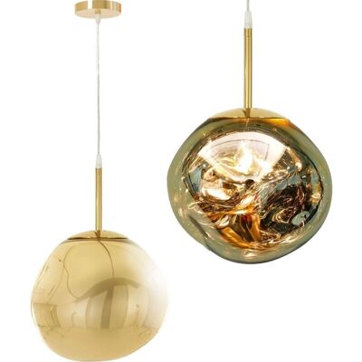 Toolight Lampada Sospensione Oro APP331-1CP - Luce Pendante Toolight Lampada Sospensione Oro APP331-1CP - Luce Pendante
