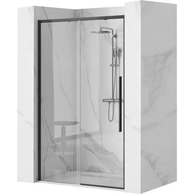 Porta doccia nero opaco REA 140 - Tipo di doccia Porta doccia nero opaco REA 140 - Tipo di doccia