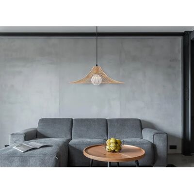 Toolight APP483-1CP Ruusukulta ripustuskupu - Säädettävä korkeus - E27 Toolight APP483-1CP Ruusukulta ripustuskupu - Säädettävä korkeus - E27