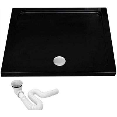 Rea Savoy Black 80x80 Piatto Doccia - Piatto Doccia Rea Savoy Black 80x80 Piatto Doccia - Piatto Doccia