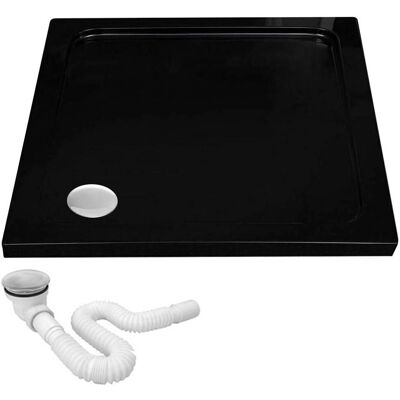 Rea Savoy Black 90x90 - Piantina doccia Rea Savoy Black 90x90 - Piantina doccia